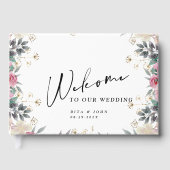 Modernes Gästebuch für Rose (Vorderseite)