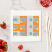 Modernes Gebäude mit Klimaanlage Serviette (Beispiel)