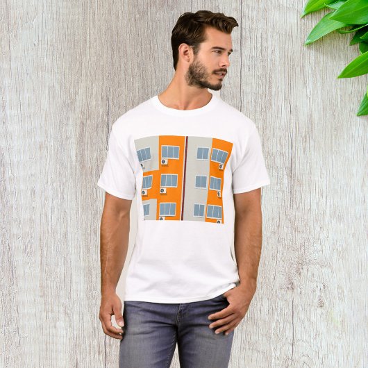 Modernes Gebäude mit Klimaanlage T-Shirt