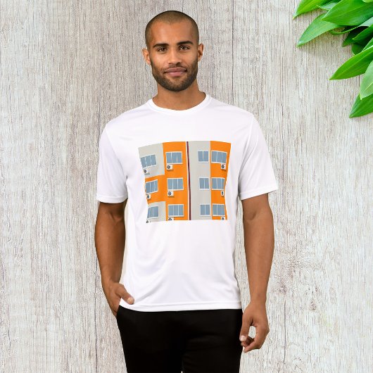 Modernes Gebäude mit Klimaanlage T-Shirt