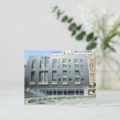 Modernes Gebäude Postkarte (Stehend Vorderseite)