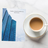 Modernes Gebäude - Vertikale, maßgeschneiderte Ges Ankündigung