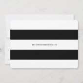 Modernes, gebürstetes Ampersand-Foto Save the Date (Rückseite)