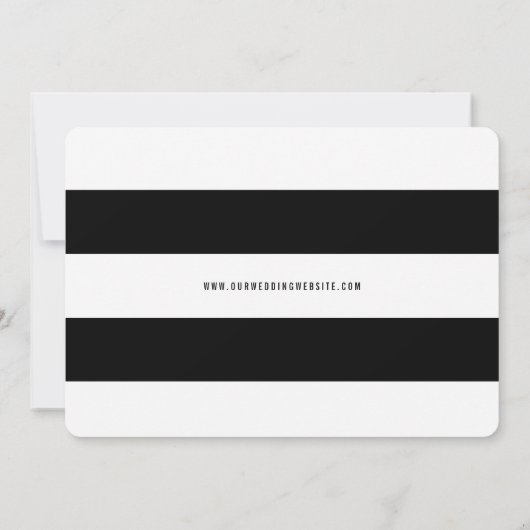 Modernes, gebürstetes Ampersand-Foto Save the Date (Rückseite)