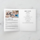 Modernes gegliedertes 15-Foto-Gedenkprogramm/Beerd Programm (Innenseite)