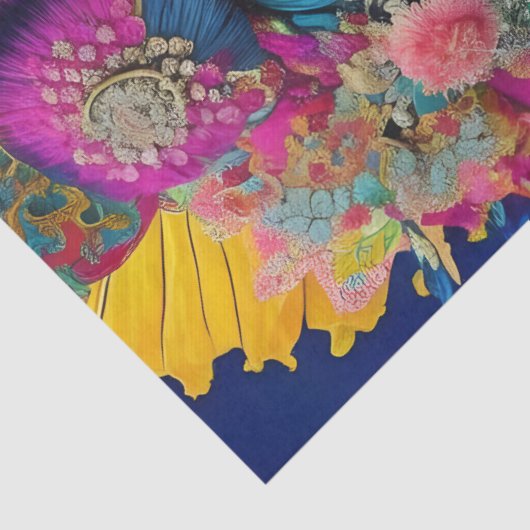 Modernes Geisha Dekoupage Tissue Paper Seidenpapier (Detail)