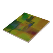 Modernes Gelb-Abstrakt Fliese (Seite)