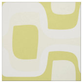 Modernes Gelb Retro Personalisiertes Gewebe Stoff (Muster)
