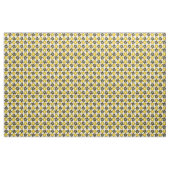Modernes Gelb-Schwarz-Muster Stoff (Fat Quarter (45,7 x 55,9 cm))