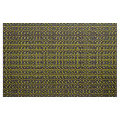 Modernes, gelbes, geometrisches Muster Stoff (Yard (91,4 cm))