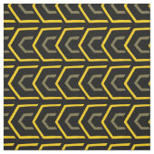 Modernes, gelbes, geometrisches Muster Stoff (Muster)
