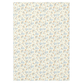 Modernes gelbes Vintages Wildblume-Muster Tischdecke