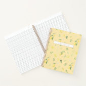 Modernes Gelbes ZitronenNotebook - Vollständig per Notizblock (Innenseite)