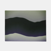 Modernes, gemischtes, tiefgraues Muster Cool Fußmatte (Vorderseite)