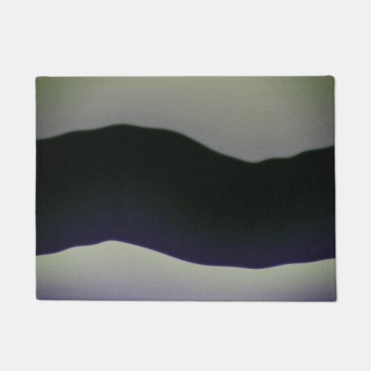 Modernes, gemischtes, tiefgraues Muster Cool Fußmatte (Vorderseite)