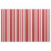 Modernes gemischtesrotes und Weiß Stripes Gewebe Stoff (Fat Quarter (45,7 x 55,9 cm))
