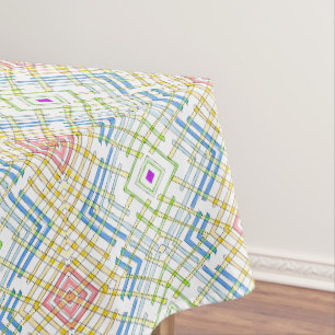 Modernes Gemustertes Farbkonzept Tischdecke