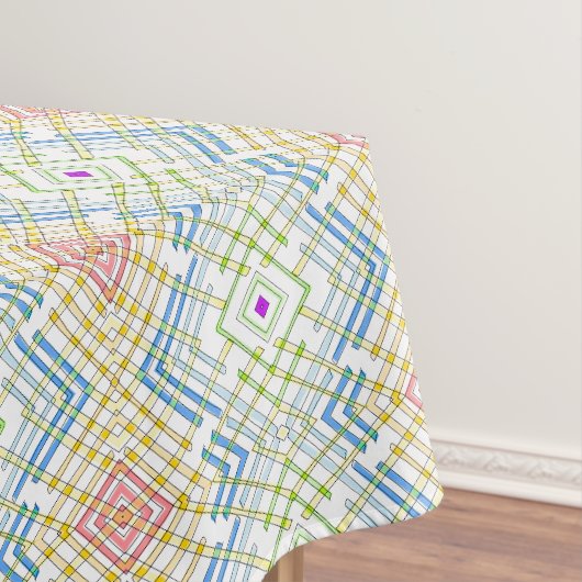 Modernes Gemustertes Farbkonzept Tischdecke (Beispiel)