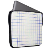 Modernes geometrisch abstraktes Musterdesign mit S Laptopschutzhülle (Vorne Rechts)