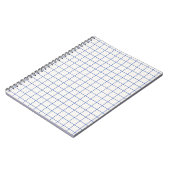 Modernes geometrisch abstraktes Musterdesign mit S Notizblock (Linke Seite)