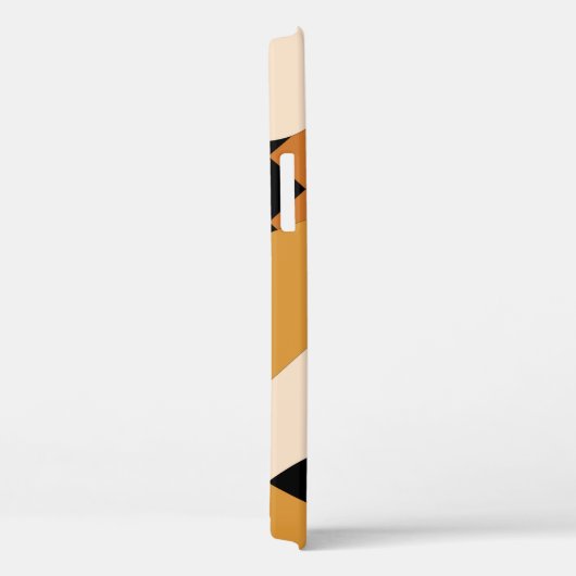 Modernes geometrisch abstraktes Patchwork-Muster, Case-Mate iPhone Hülle (Rückseite / Rechts)