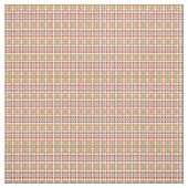 Modernes geometrisch rotes Muster der orangefarben Stoff (Muster)