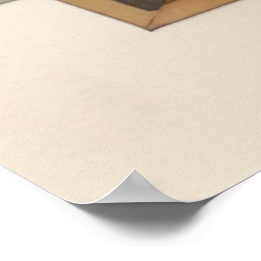 Modernes geometrisches Abstract Design 4:5 Poster (Ecke)