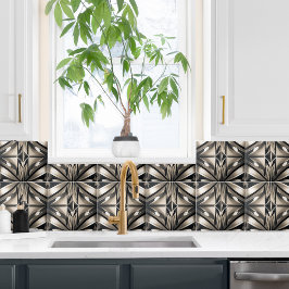 Modernes geometrisches Abstrakt Fliese