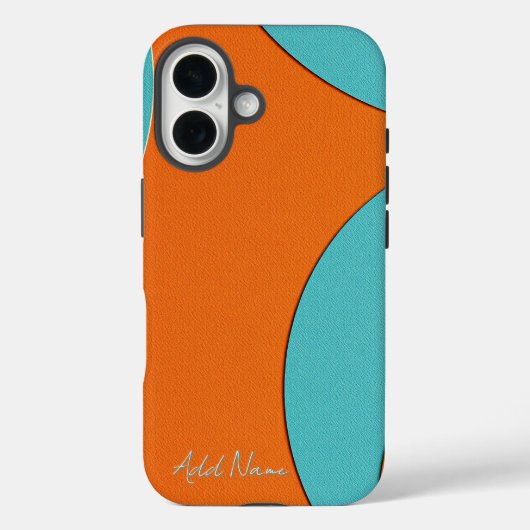 Modernes geometrisches abstraktes Design Case-Mate iPhone Hülle (Rückseite)