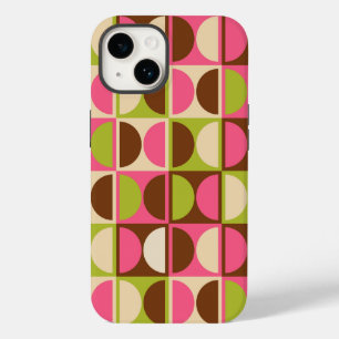 Modernes geometrisches Abstraktes Muster des Mitte Case-Mate iPhone 14 Hülle