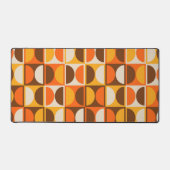 Modernes geometrisches Abstraktes Muster des Mitte Schreibtischunterlage (Vorderseite)