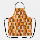 Modernes geometrisches Abstraktes Muster des Mitte Schürze (Vorderseite)