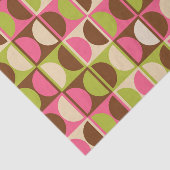 Modernes geometrisches Abstraktes Muster des Mitte Seidenpapier (Ausschnitt)