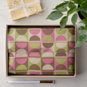 Modernes geometrisches Abstraktes Muster des Mitte Seidenpapier (Geschenk)