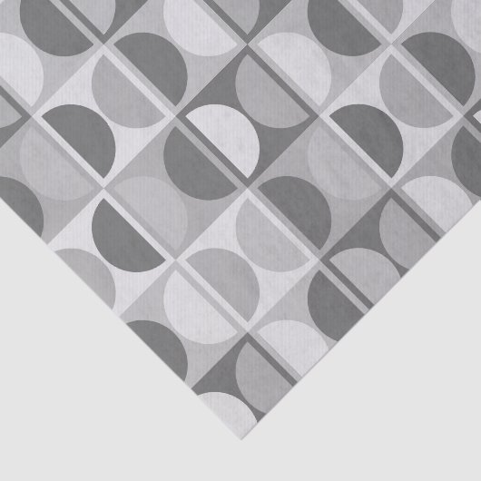 Modernes geometrisches Abstraktes Muster des Mitte Seidenpapier (Ausschnitt)