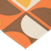 Modernes geometrisches Abstraktes Muster des Mitte Tischdecke (Schrägansicht)