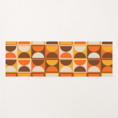 Modernes geometrisches Abstraktes Muster des Mitte Yogamatte (Vorderseite (Horizontal))