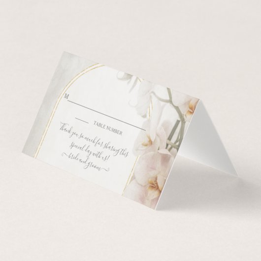 Modernes geometrisches Arch Rosa Orchid Floral BOH (Vorderseite)