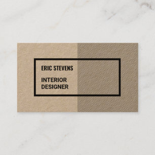 Modernes geometrisches beruflich visitenkarte