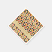 Modernes geometrisches Brautparty Serviette (Ecke)