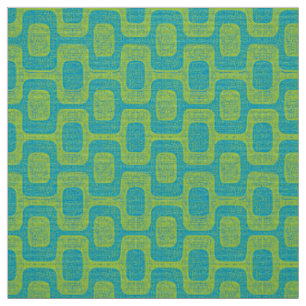 Modernes geometrisches Design aus dem Mittelalter Stoff