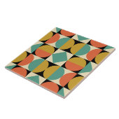 Modernes geometrisches Design Mitte des Jahrhunder Fliese (Seite)