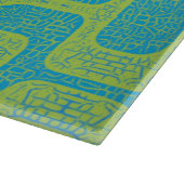 Modernes geometrisches Design Mitte des Jahrhunder Schneidebrett (Ecke)