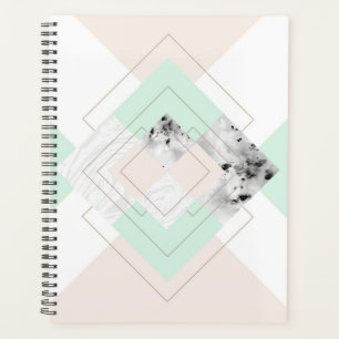 Modernes geometrisches Design Planer