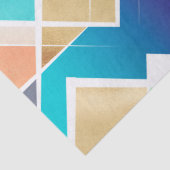 Modernes geometrisches Design Seidenpapier (Detail)