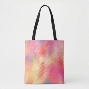 Modernes geometrisches Diamantmuster #12 Tasche