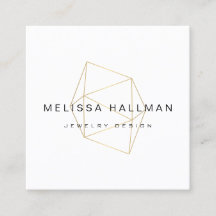 Modernes geometrisches Edelstein