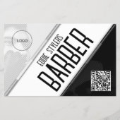 Modernes geometrisches Fett Flyer (Vorne)