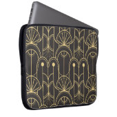 Modernes geometrisches Fliesenmuster Laptopschutzhülle (Vorne Rechts)