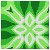 Modernes geometrisches Fliesenmuster Smaragdgrün Stoff (Nahaufnahme)